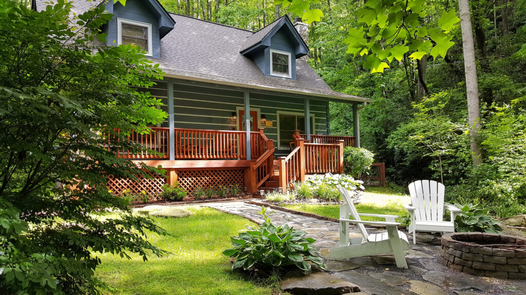 A rural home with well water
